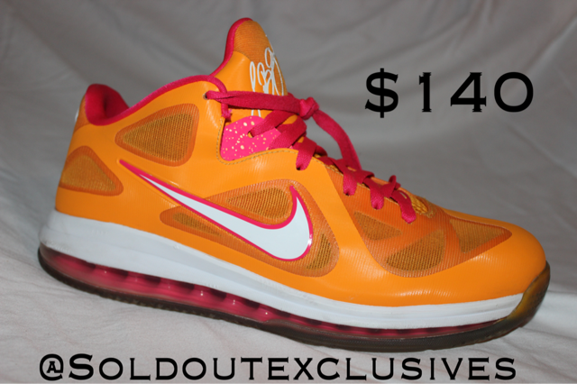 Lebron 9 Low "Floridian"-The Firehouse