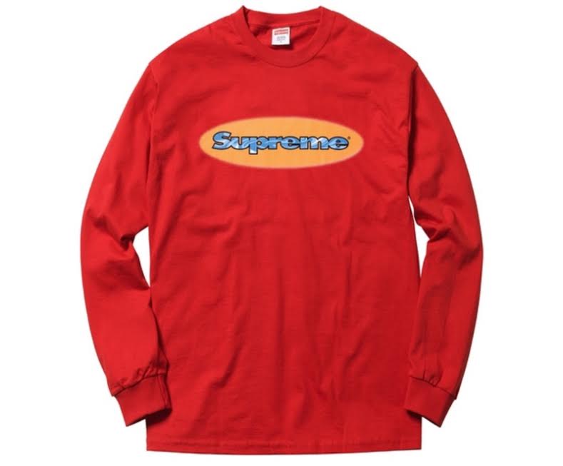 Supreme Ripple L/S Tee-The Firehouse